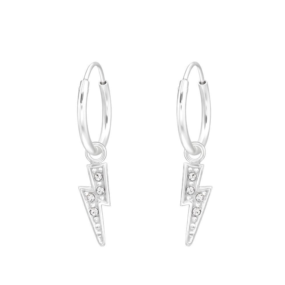 Sterling Silver Bolt Stud Earrings